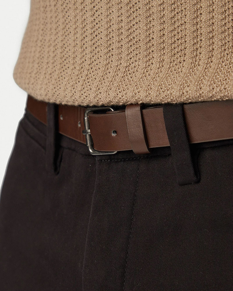 JACK & JONES  JPSTADAM BELTED CHINO SHORTS REG - 12288603