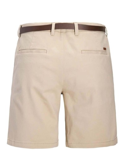 JACK & JONES  JPSTADAM BELTED CHINO SHORTS REG - 12288603