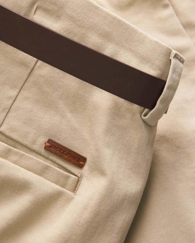 JACK & JONES  JPSTADAM BELTED CHINO SHORTS REG - 12288603