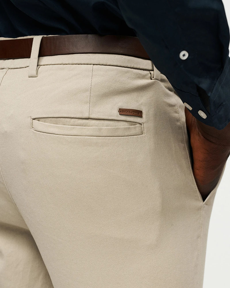 JACK & JONES JPSTMARCO ADAM BELTED CHINO - 12288598