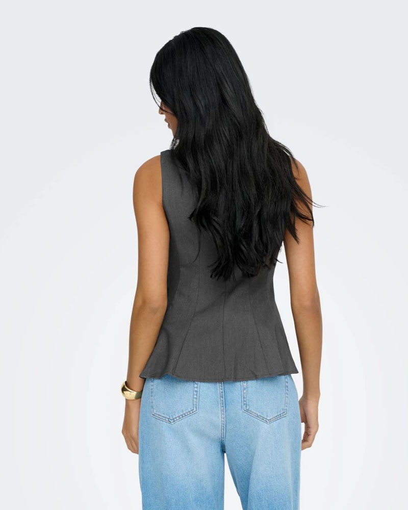 ONLY ONLUNITA LIFE S/L PEPLUM TOP TLR OX - 15365805 ONLY ONLUNITA LIFE S/L PEPLUM TOP TLR OX - 15365805
