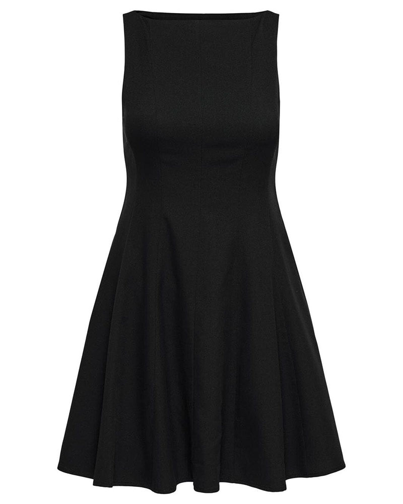 ONLY ONLUNITA LIFE S/L PEPLUM DRESS TLR OX - 15370914 ONLY ONLUNITA LIFE S/L PEPLUM DRESS TLR OX - 15370914