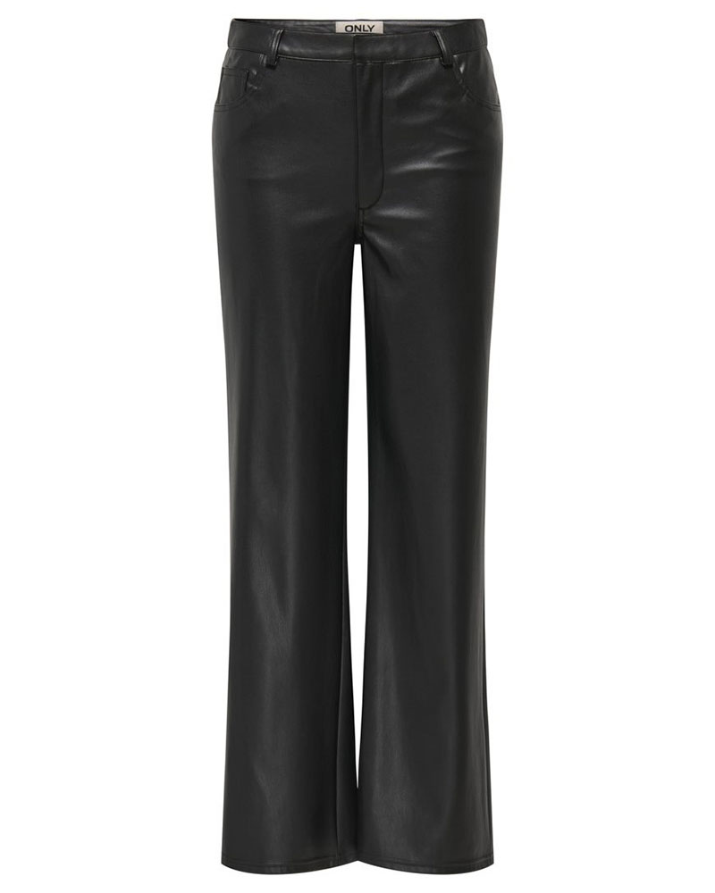 ONLY ONLJUICY-STORY HW WIDE FAUX LEA PNT OX - 15371103