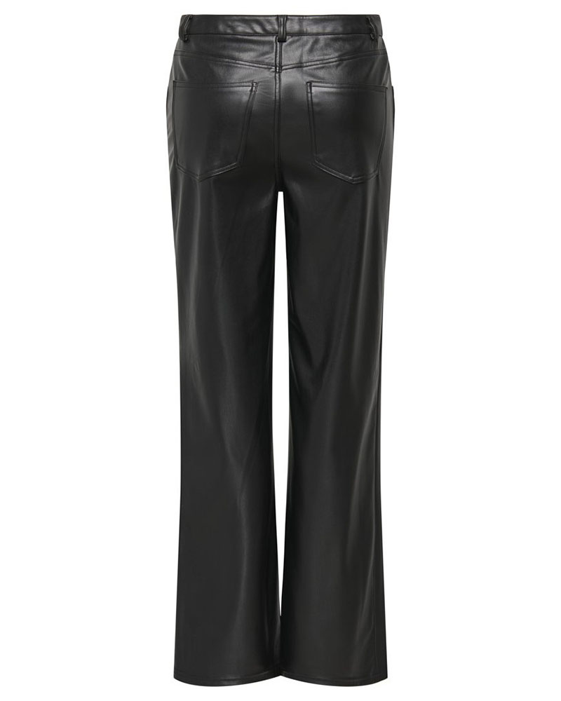 ONLY ONLJUICY-STORY HW WIDE FAUX LEA PNT OX - 15371103