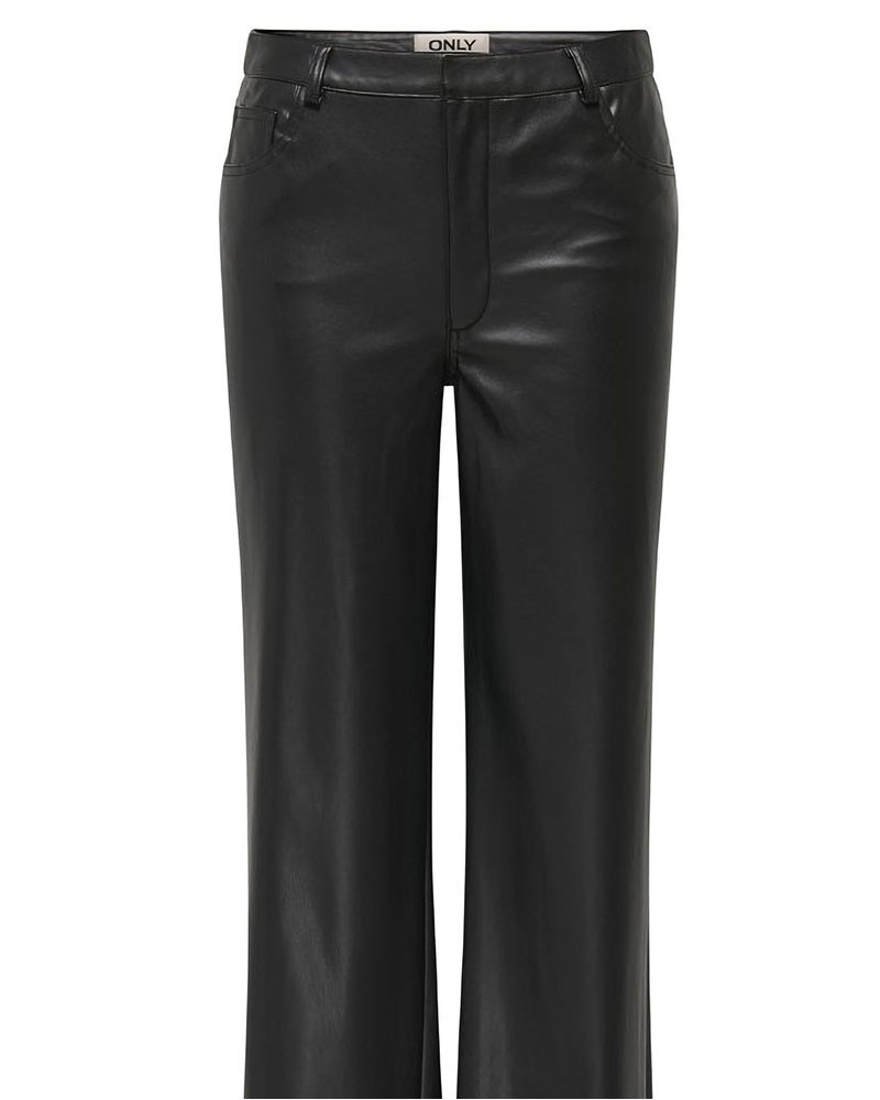 ONLY ONLJUICY-STORY HW WIDE FAUX LEA PNT OX - 15371103