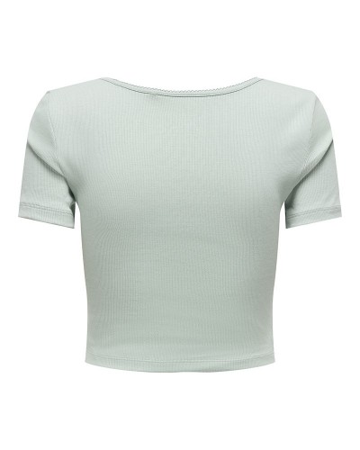 ONLY ONLBETTY S/S SCALLOP V-NECK CC JRS - 15365759