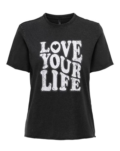 ONLY ONLLUCY REG S/S STUD TOP BOX CC JRS - 15366024