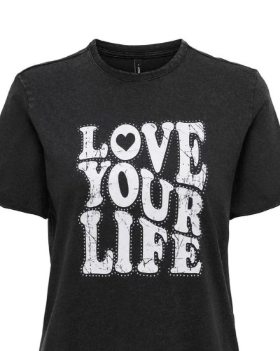 ONLY ONLLUCY REG S/S STUD TOP BOX CC JRS - 15366024