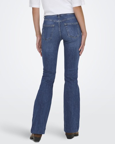 ONLY ONLBLUSH MID WAIST FLARED MB DNM TAI - 15364639