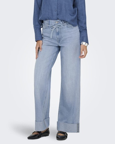 ONLY ONLBROOME HW WIDE FOLD-UP BELT DNM TAI - 15364548