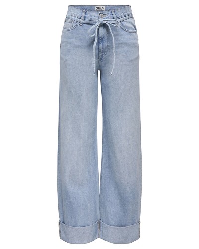 ONLY ONLBROOME HW WIDE FOLD-UP BELT DNM TAI - 15364548