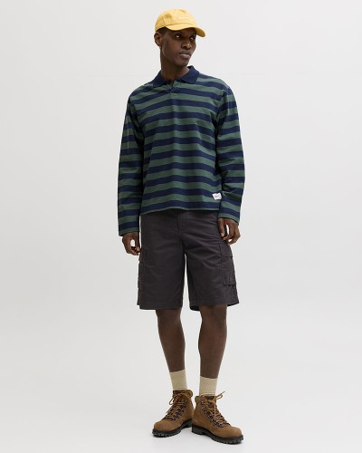 JACK & JONES JPSTCOLE MATTY CARGO SHORT MID - 12292263
