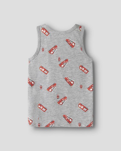 NAME IT NMMTANK TOP 2P GREY FIRETRUCK NOOS - 13252612