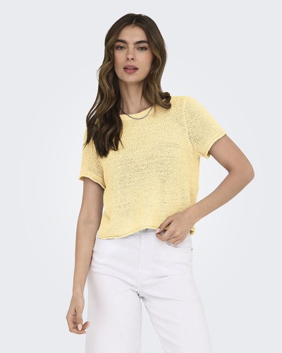 ONLY ONLSUNNY S/S PULLOVER KNT NOOS - 15254282