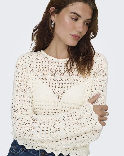 ONLY ONLELKE LIFE LS PULLOVER KNT NOOS - 15363049