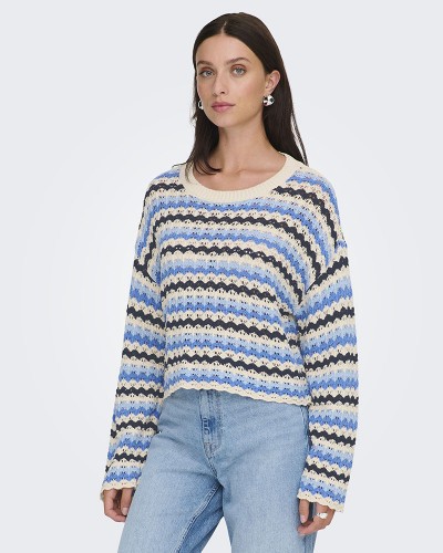 ONLY ONLASA LS O-NECK KNT NOOS - 15339609