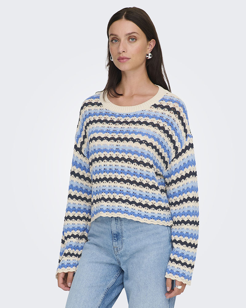 ONLY ONLASA LS O-NECK KNT NOOS - 15339609