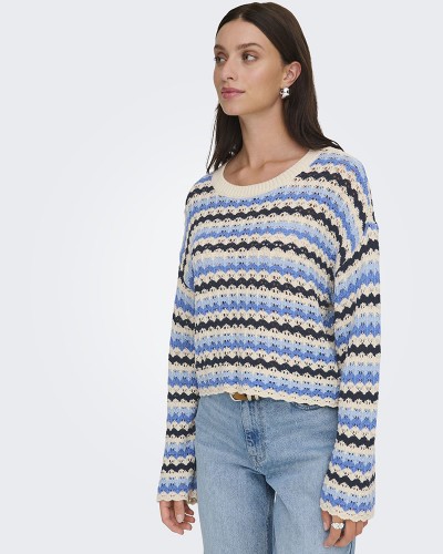 ONLY ONLASA LS O-NECK KNT NOOS - 15339609