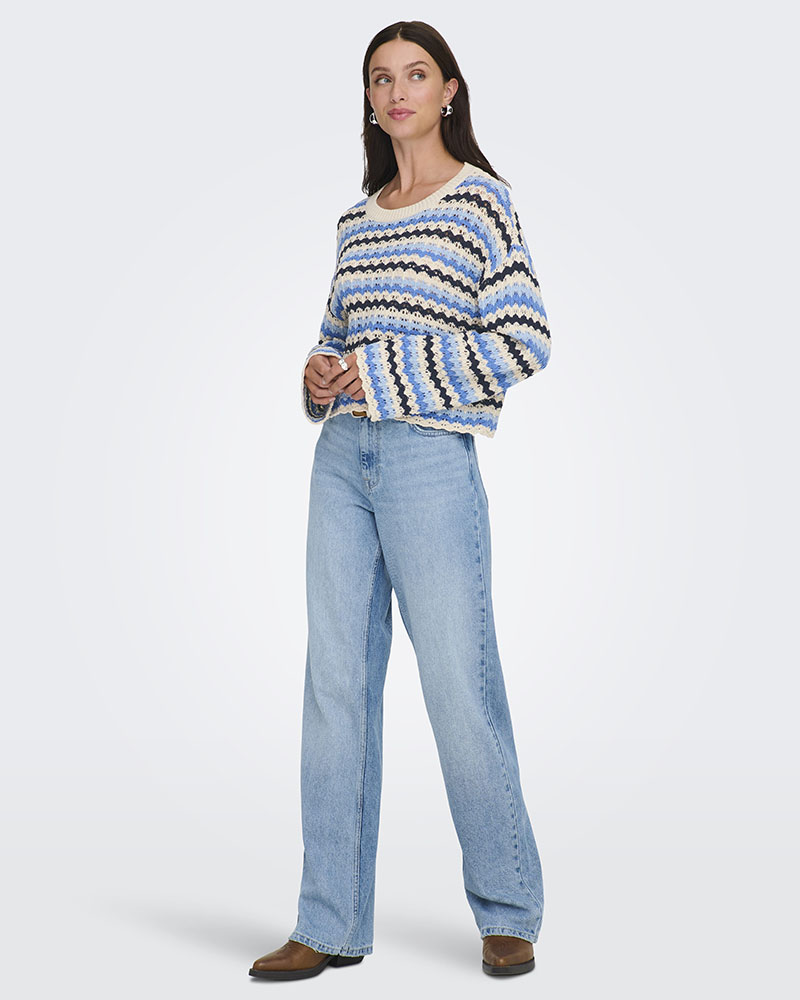 ONLY ONLASA LS O-NECK KNT NOOS - 15339609