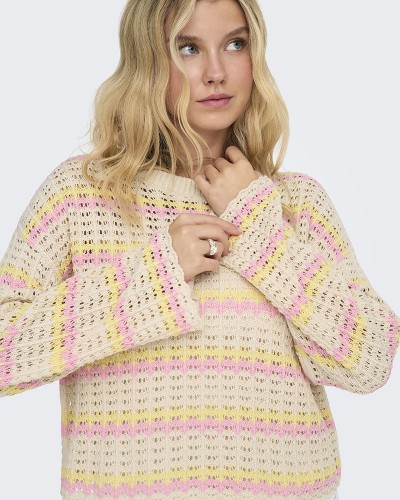 ONLY ONLASA LS O-NECK KNT NOOS - 15339609