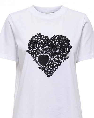 ONLY ONLNINA HEART S/S TEE JRS - 15371489 ONLY ONLNINA HEART S/S TEE JRS - 15371489