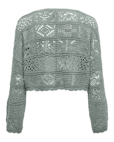 ONLY ONLBEACH 7/8 TIE CARDIGAN KNT NOOS - 15257604