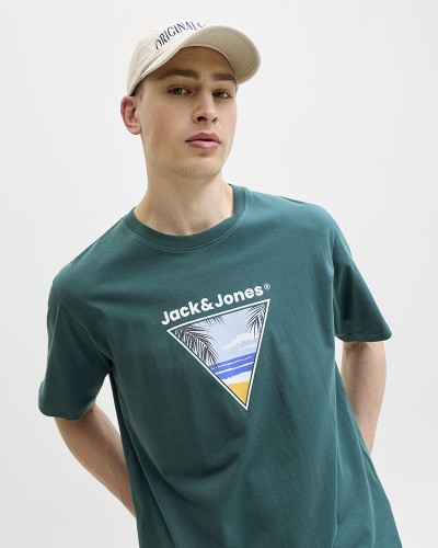 JACK & JONES JJPERRY TEE SS CREW NECK - 12288351