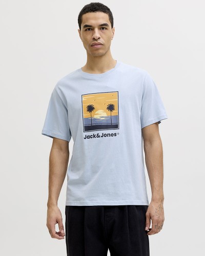 JACK & JONES JJPERRY TEE SS CREW NECK - 12288351