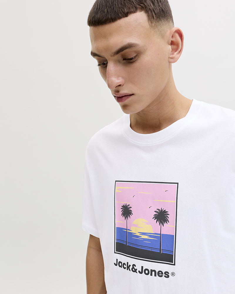 JACK & JONES JJPERRY TEE SS CREW NECK - 12288351