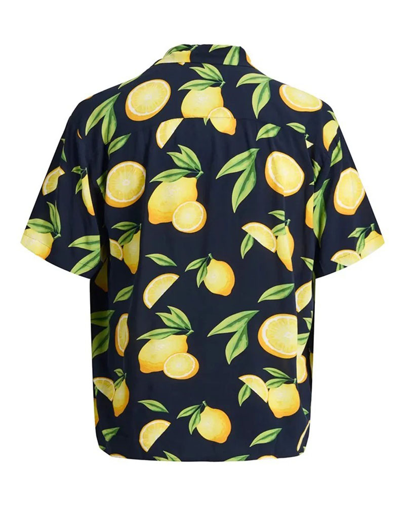 JACK & JONES JJLEMON RESORT SHIRT SS - 12290031