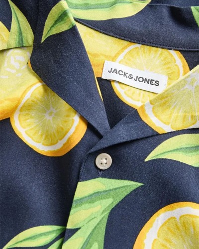 JACK & JONES JJLEMON RESORT SHIRT SS - 12290031