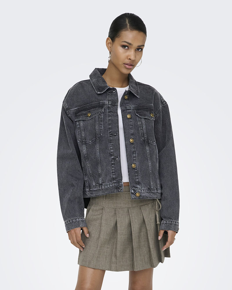 ONLY ONLHARPER LS BOXY DNM JKT SIK - 15363548