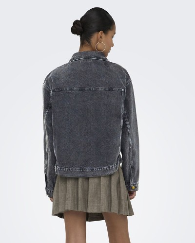 ONLY ONLHARPER LS BOXY DNM JKT SIK - 15363548