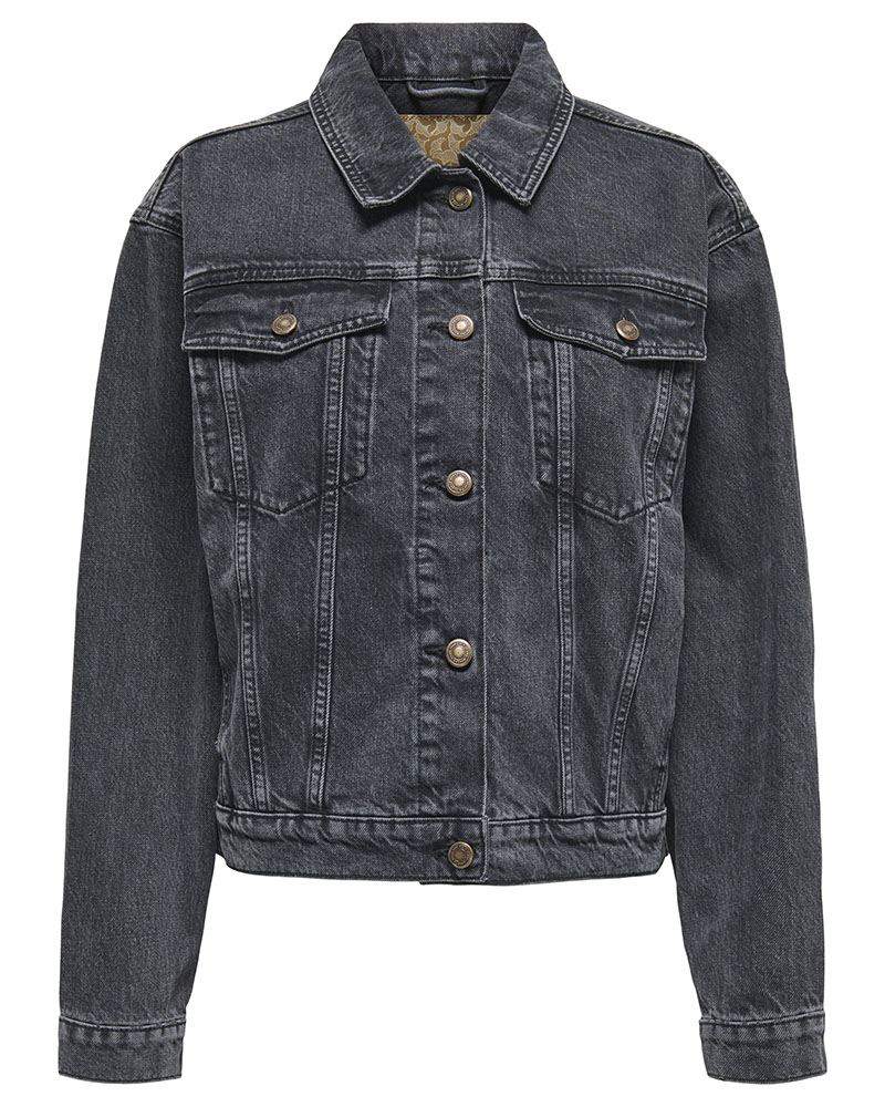 ONLY ONLHARPER LS BOXY DNM JKT SIK - 15363548