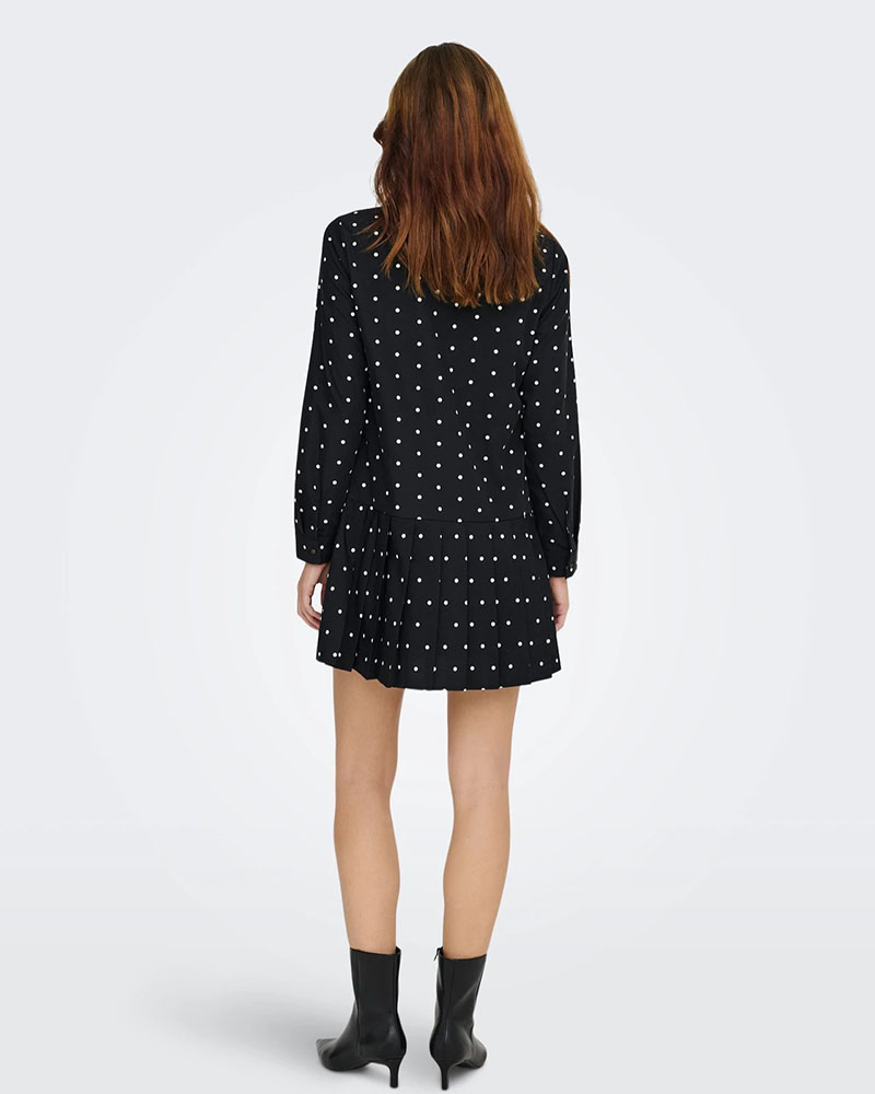 ONLY ONLMARGON L/S SHIRT TIE DRESS WVN - 15371052 ONLY ONLMARGON L/S SHIRT TIE DRESS WVN - 15371052