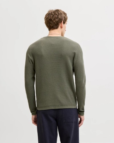JACK & JONES JJEGEORGE KNIT CREW NECK NOOS - 12268279