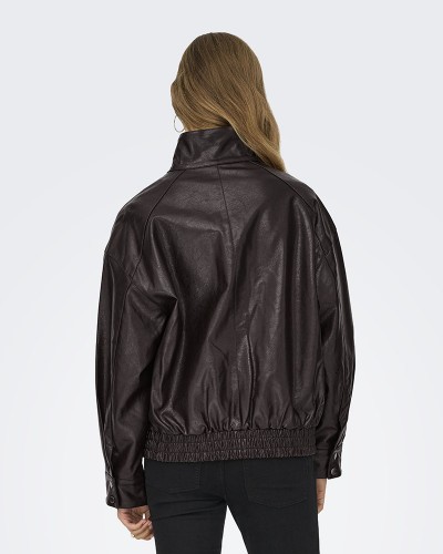 ONLY ONLJULIA FAUX LEATHER OVZ. BOMBER OTW - 15373024