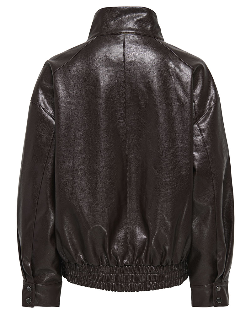ONLY ONLJULIA FAUX LEATHER OVZ. BOMBER OTW - 15373024