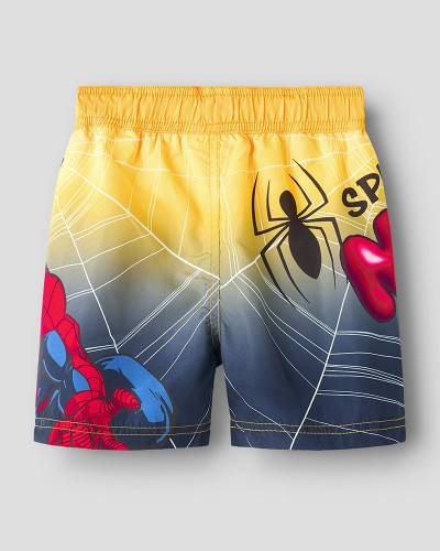 NAME IT NMMMALTE SPIDER LONG SWIMSHORTS MAR - 13253236