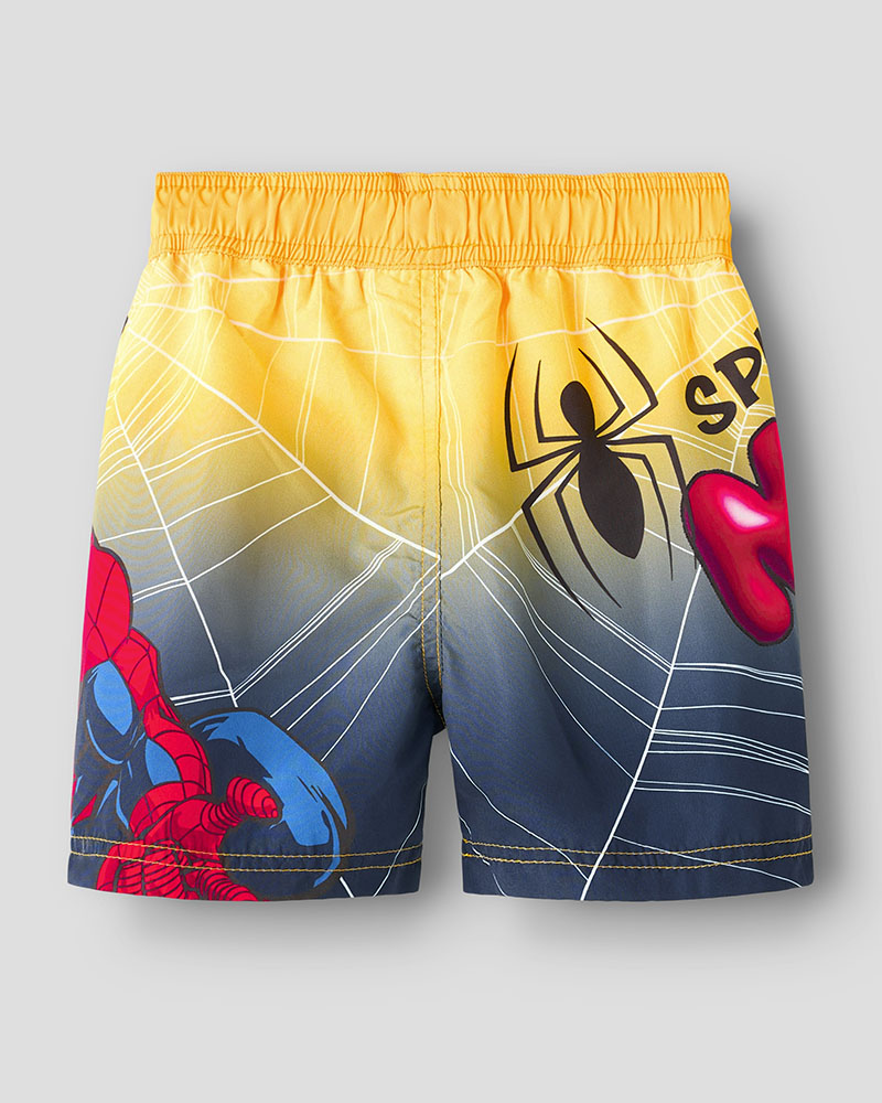 NAME IT NMMMALTE SPIDER LONG SWIMSHORTS MAR - 13253236