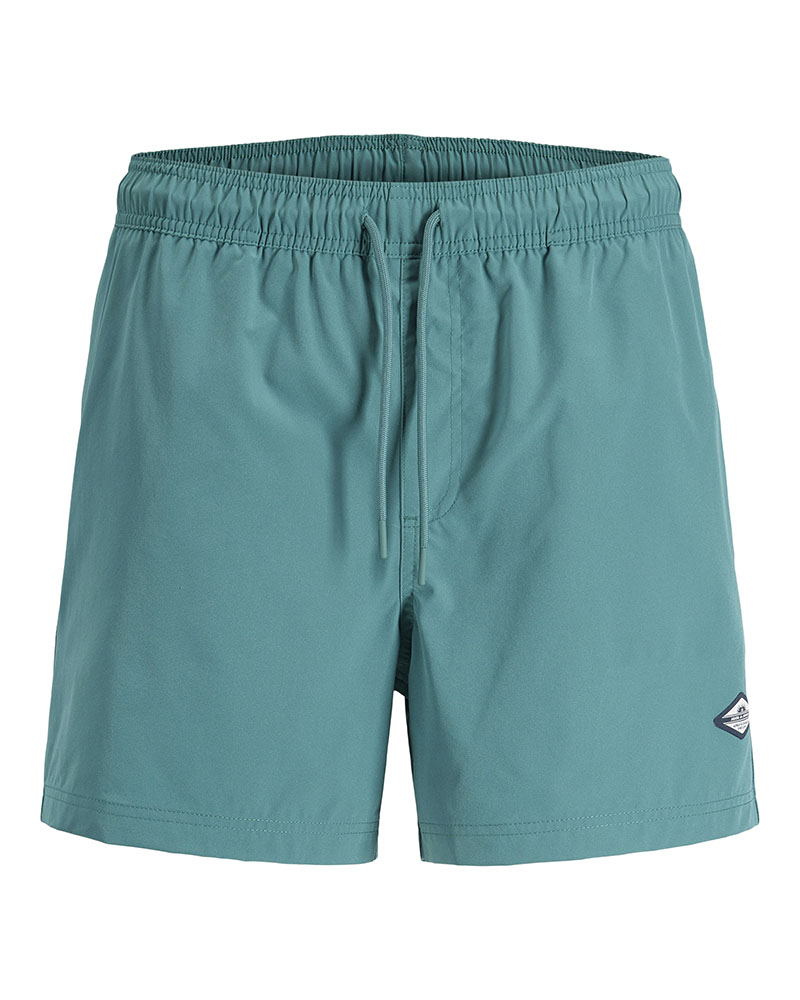 JACK & JONES JPSTMAUI TROPIC SOLID SWIM SHORTS REG SN - 12291385
