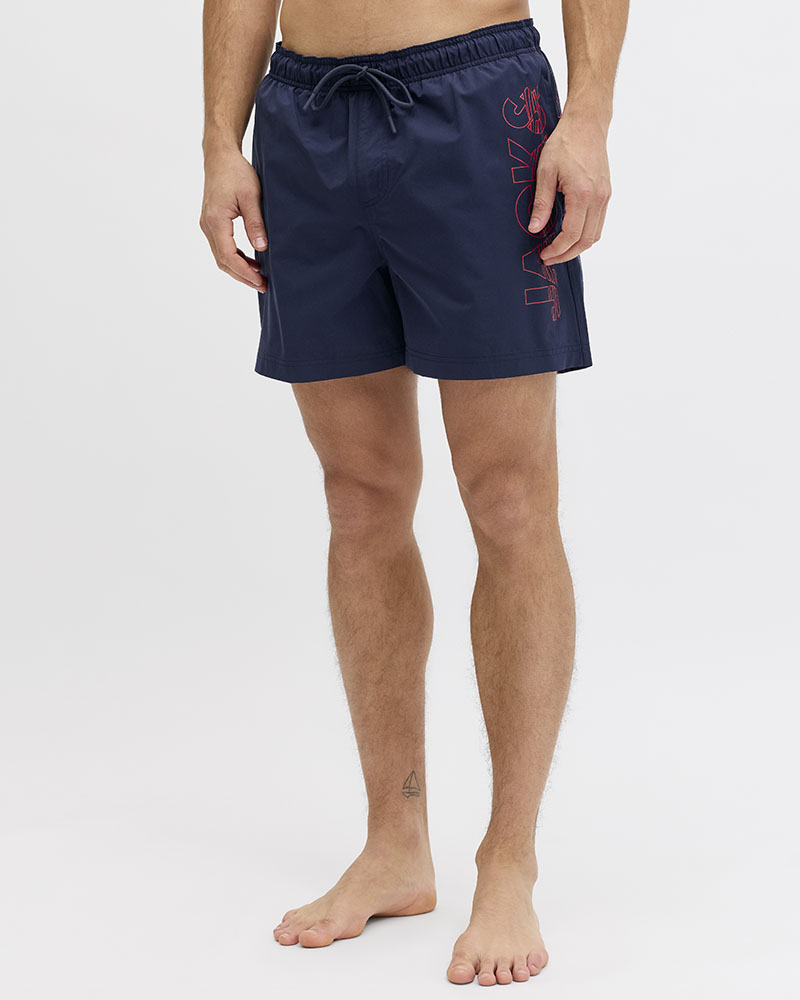 JACK & JONES JPSTMAUI WAVE LOGO SWIM SHORTS REG SN - 12291391