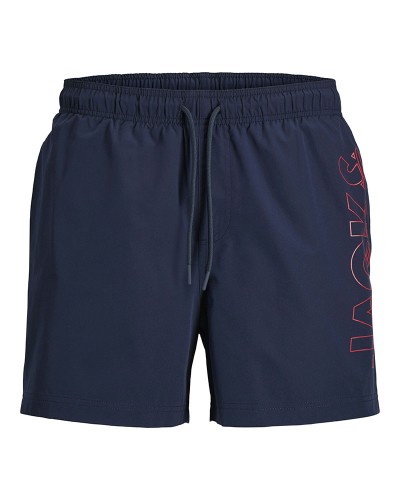 JACK & JONES JPSTMAUI WAVE LOGO SWIM SHORTS REG SN - 12291391