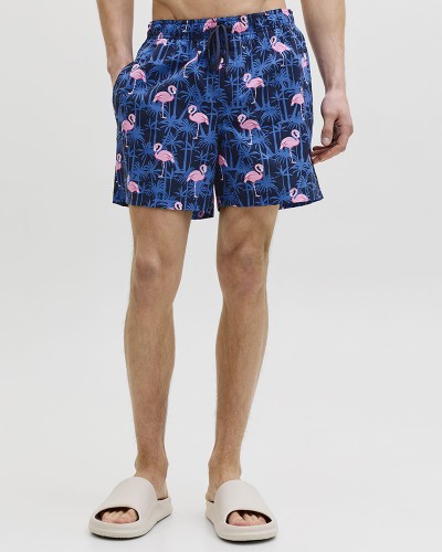 JACK & JONES JPSTMAUI VIBES NOVELTY AOP SWIM SHORT SN - 12291426