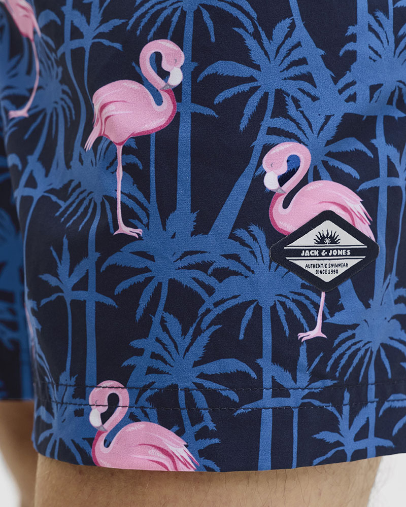 JACK & JONES JPSTMAUI VIBES NOVELTY AOP SWIM SHORT SN - 12291426