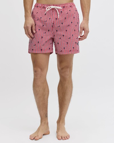 JACK & JONES JPSTMAUI BREEZE MINI STRIPE SWIM SRT SN - 12291425