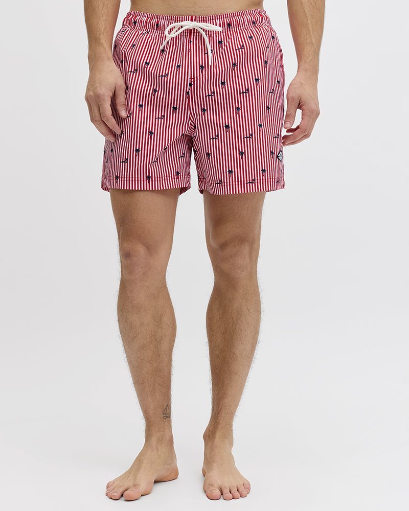 JACK & JONES JPSTMAUI BREEZE MINI STRIPE SWIM SRT SN - 12291425