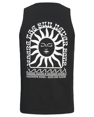 JACK & JONES JJSUNSET BACK PRINT SLEEVELESS TEE - 12297705