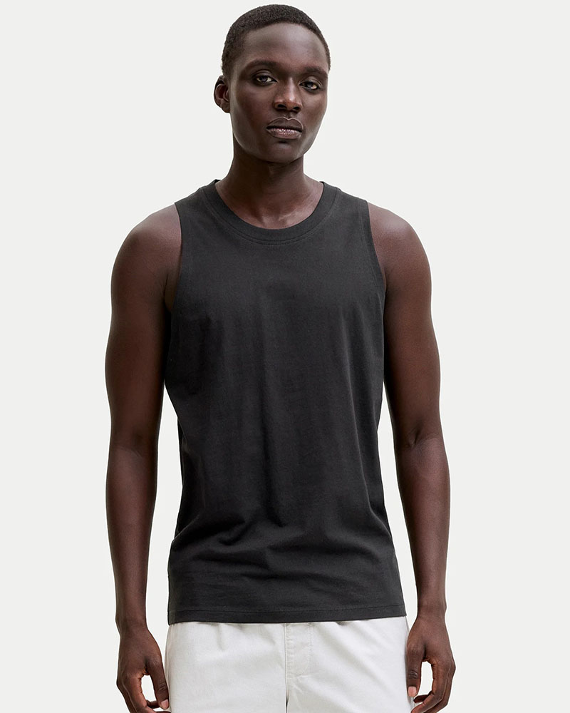 JACK & JONES JJSUNSET BACK PRINT SLEEVELESS TEE - 12297705