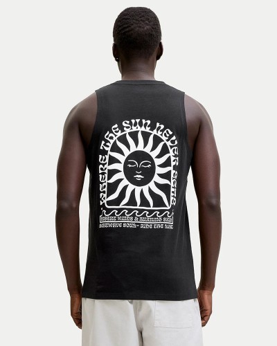 JACK & JONES JJSUNSET BACK PRINT SLEEVELESS TEE - 12297705